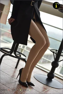 IESS 019 Xiao Liu: Classic Nude Oil Shiny Stockings Volume 2 - image 18