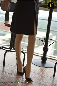 IESS 019 Xiao Liu: Classic Nude Oil Shiny Stockings Volume 2 - image 70