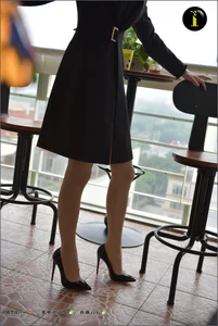 IESS 019 Xiao Liu: Classic Nude Oil Shiny Stockings Volume 2 - image 7