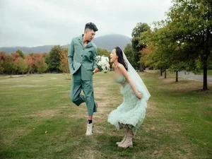 Celebrity Couple Lương Bằng Quang and Ngân 98 Officially Register Their Marriage - image 1