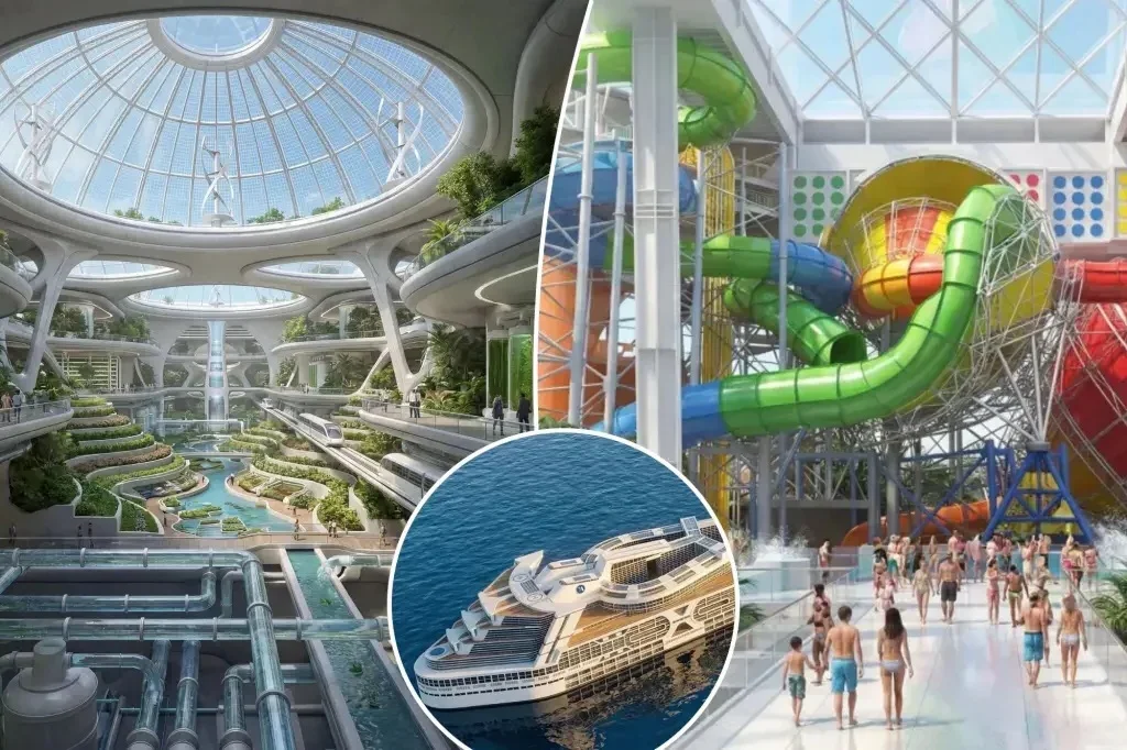 Inside the Mind Blowing 1.6km Superyacht Carrying 80,000 People