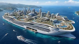 Inside the Mind Blowing 1.6km Superyacht Carrying 80,000 People - image 6