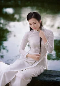 Elegant Vietnamese Ao Dai: Beautiful Traditional Dress Portrait Collection - image 15