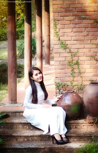Elegant Vietnamese Ao Dai: Beautiful Traditional Dress Portrait Collection - image 6