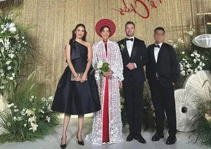 A-List Stars Gather for Supermodel Minh Tu's Spectacular Wedding - image 0