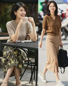 Elegant Fashion for Women Over 50: The Perfect Skirt and Blouse Combo - image 9