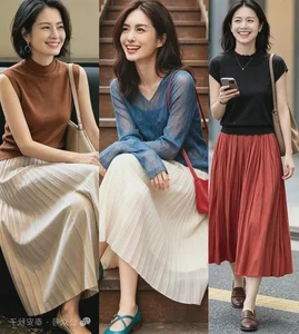Elegant Fashion for Women Over 50: The Perfect Skirt and Blouse Combo - image 8
