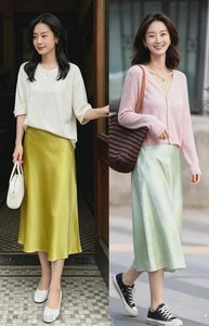 Elegant Fashion for Women Over 50: The Perfect Skirt and Blouse Combo - image 2