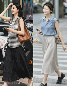 Elegant Fashion for Women Over 50: The Perfect Skirt and Blouse Combo - image 4