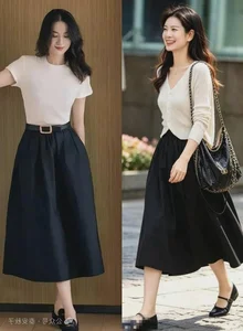 Elegant Fashion for Women Over 50: The Perfect Skirt and Blouse Combo - image 11