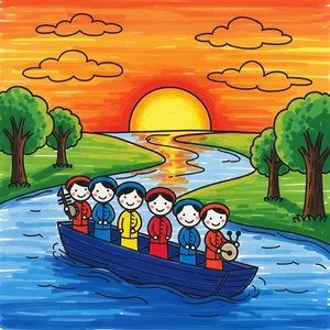 Capturing the Soul of Quan Ho Bac Ninh Folk Singing in Art - image 15
