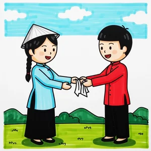 Capturing the Soul of Quan Ho Bac Ninh Folk Singing in Art - image 16