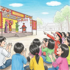 Capturing the Soul of Quan Ho Bac Ninh Folk Singing in Art - image 27
