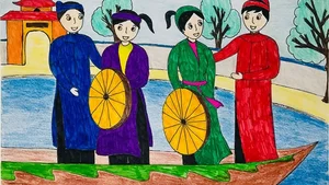 Capturing the Soul of Quan Ho Bac Ninh Folk Singing in Art - image 3