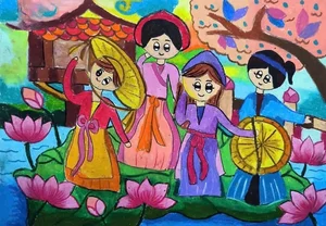 Capturing the Soul of Quan Ho Bac Ninh Folk Singing in Art - image 23