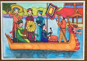Capturing the Soul of Quan Ho Bac Ninh Folk Singing in Art - image 26