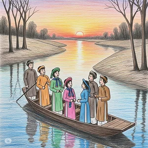 Capturing the Soul of Quan Ho Bac Ninh Folk Singing in Art - image 22