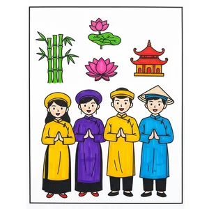 Capturing the Soul of Quan Ho Bac Ninh Folk Singing in Art - image 24
