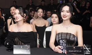 Vietnamese Beauty Ky Duyen Shines Alongside Miss Universe 2024 at Exclusive Event - image 9