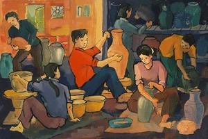Traditional Vietnamese Craft Villages: Meaningful Paintings Celebrating Cultural Heritage - image 33