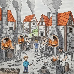 Traditional Vietnamese Craft Villages: Meaningful Paintings Celebrating Cultural Heritage - image 1