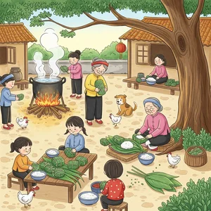 Traditional Vietnamese Craft Villages: Meaningful Paintings Celebrating Cultural Heritage - image 20