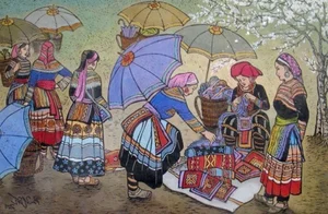 Traditional Vietnamese Craft Villages: Meaningful Paintings Celebrating Cultural Heritage - image 11