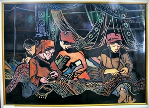 Traditional Vietnamese Craft Villages: Meaningful Paintings Celebrating Cultural Heritage - image 9