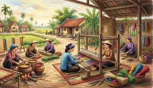 Traditional Vietnamese Craft Villages: Meaningful Paintings Celebrating Cultural Heritage - image 42