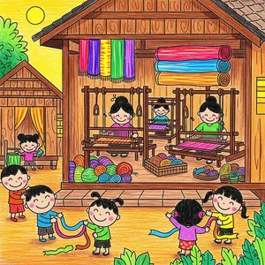 Traditional Vietnamese Craft Villages: Meaningful Paintings Celebrating Cultural Heritage - image 30