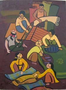 Traditional Vietnamese Craft Villages: Meaningful Paintings Celebrating Cultural Heritage - image 5