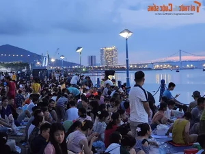 Electric Atmosphere in Da Nang Ahead of the 2024 Fireworks Festival Opening - image 9