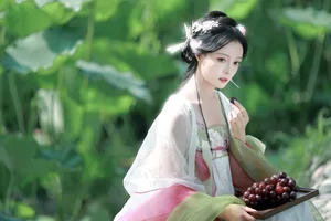 YiTuYu Art Language Vol.5240: Nu Li Hua Zhuang De Sui Sui Photography Gallery - image 11