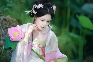 YiTuYu Art Language Vol.5240: Nu Li Hua Zhuang De Sui Sui Photography Gallery - image 12