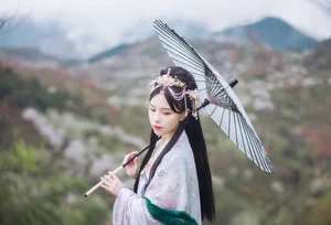 YiTuYu Art Language Vol.9444 Gong Zi Bu Huai: Stunning Asian Portrait Gallery - image 6