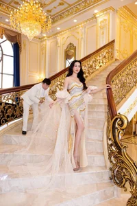 Doan Hong Trang Looks Breathtaking in Exclusive Tommy Nguyen Collection - image 1
