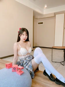 Stunning JK Uniform Plaid Skirt Aesthetic with Xiang Cao Miao Lu Lu - Elephant JK Series - image 6