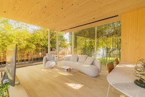 Modern Minimalist Glass and Wood Forest Retreat: A Serene One-Story Sanctuary for Slow Living and Nature Immersion - image 13
