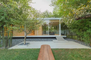Modern Minimalist Glass and Wood Forest Retreat: A Serene One-Story Sanctuary for Slow Living and Nature Immersion - image 11