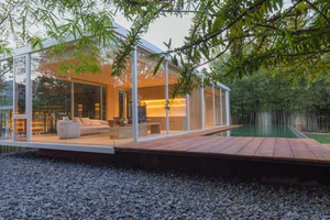 Modern Minimalist Glass and Wood Forest Retreat: A Serene One-Story Sanctuary for Slow Living and Nature Immersion - image 30