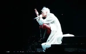 G-Dragon Sparks Global Fashion Trend with Iconic Rose Shirt and Crown Accessories - image 8