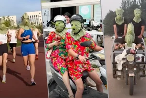 Creative Eco-Friendly Lotus Leaf Masks Go Viral in China for Their Unique DIY Design - image 7