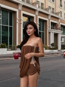 Michael Truong's Girlfriend Sparks Controversy with Bold Nude-Look Outfit - image 3
