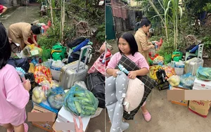Hanoi Family Goes Viral for Bringing a Full 'Grocery Store' to Ha Long Vacation - image 0