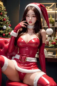Beautiful AI Santa Girl Lookbook: Stunning Sexy Christmas Outfit Ideas - image 9
