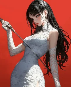 Seductive Anime Girl Illustrations: Stunning Female Character Designs and Art - image 19