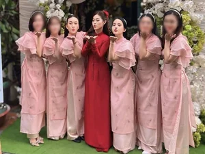 Tuyet Nhung Wedding Photos: Late Singer Phi Nhung's Adopted Daughter Radiates Joy on Her Special Day - image 3