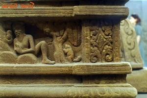 Unique Champa Altar Depicts Mystical Lives of Forest Ascetics - image 4