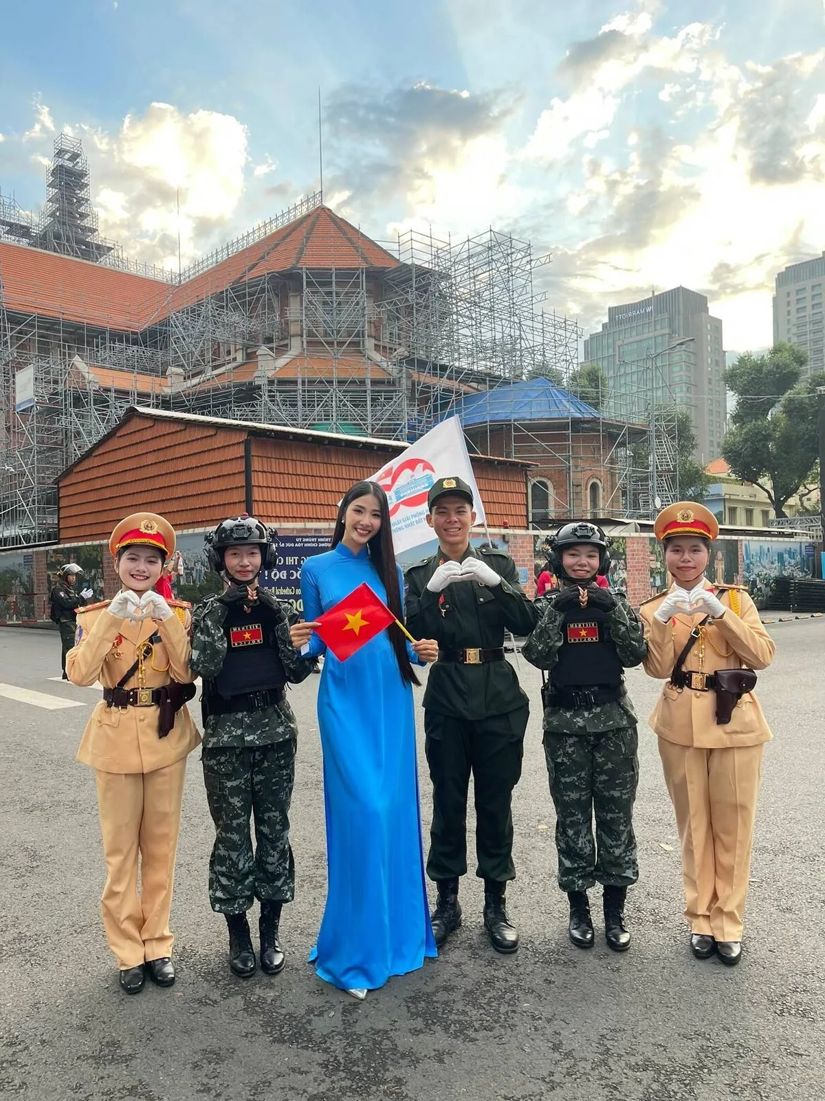 Celebrities Join Massive Crowds on the Streets for Military Parade