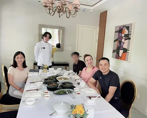 Chi Bao's Son Pham Gia Cat Graduates Law School with Stunning Visuals - image 2
